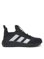 Buty dla dziewczynek - adidas Sneakersy Kaptir Flow JI4108 Czarny - miniaturka - grafika 1
