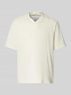 Koszulki męskie - Koszulka polo o kroju regular fit z mieszanki bawełny model ‘MALES’ - miniaturka - grafika 1
