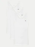 Koszulki męskie - Tommy Hilfiger Komplet 3 tank topów UM0UM03387 Biały Regular Fit - miniaturka - grafika 1