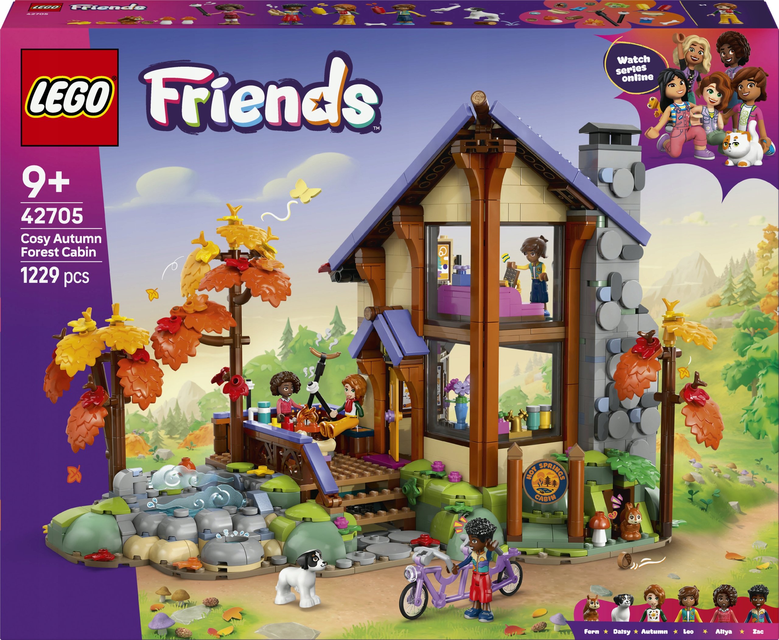 LEGO 42705 Friends Jesienna leśna chatka