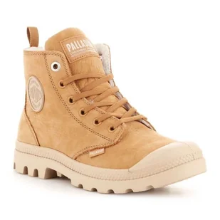 Buty Palladium Pampa Hi Zip Wl W 95982-252-M brązowe - Trampki damskie - miniaturka - grafika 1