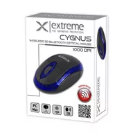 Myszki - Esperanza Cyngus Bluetooth 3D optyczna niebieska XM106B - miniaturka - grafika 1
