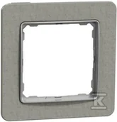 Klawisze i ramki - Schneider Electric Ramka 1-krotna, imitacja beton SEDNA ELEMENTS - miniaturka - grafika 1
