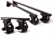 Bagażniki dachowe - Bagażnik Dachowy Na Dach Bazowy Uniwersalny Amos D-1 Plus Stalowy 130Cm - miniaturka - grafika 1
