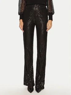 ONLY Spodnie materiałowe New Goldie 15336586 Czarny Regular Fit - Spodnie sportowe damskie - miniaturka - grafika 1