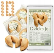 Pieczywo chrupkie - Chińskie Ciasteczka z Wróżbą Magia Przeznaczenia Ciasteczka Dziękuję 10 szt - miniaturka - grafika 1