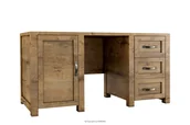 Biurka - Biurko z szufladami rustykalne RABO Konsimo - miniaturka - grafika 1