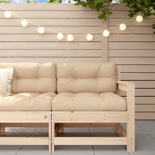 Ogrodowa sofa narożna, lite drewno sosnowe Lumarko! - Sofy ogrodowe - miniaturka - grafika 1
