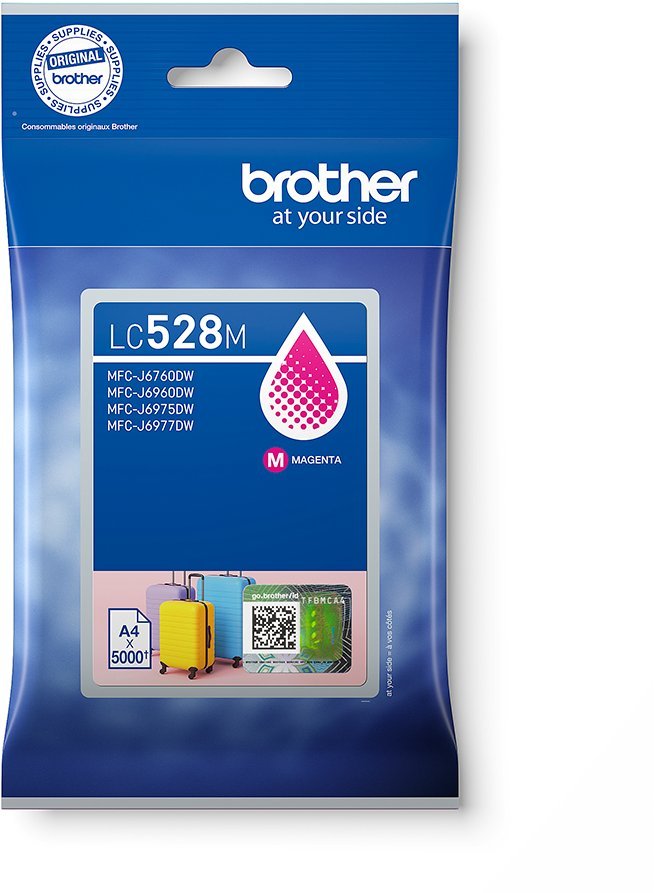 Tusz Brother Tusz MAGENTA 5.000 sztuk LC528M