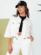 Dresy damskie - Komplet damski MAROD ecru Dstreet AY1023-S - miniaturka - grafika 1