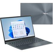 Laptopy - Asus ZenBook 14 i5-1135G7 14.0"" FHD 400nits AG LED Backlit IPS 16GB DDR4 SSD512 Iris Xe Graphics WLAN+BT Cam 63WHrs Win10 Pine Grey UX435EAL-KC080T - miniaturka - grafika 1