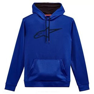 Alpinestars Męska sportowa bluza z kapturem, Niebieski królewski/czarny, XXL - Odzież motocyklowa - miniaturka - grafika 1