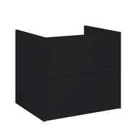 Szafki łazienkowe - Szafka MARTI 60 cm 2S czarny mat - miniaturka - grafika 1