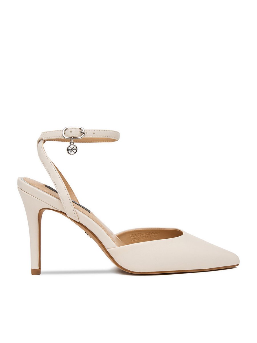 Nine West Szpilki Damskie Biały NINE WEST-CEO-CD23029-3 Biały