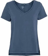 Koszulki i topy damskie - Camel Active Womenswear T-shirt damski 3096295T58, szary niebieski (Grey Blue), S - miniaturka - grafika 1