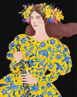 Malowanie po numerach - Zestaw do malowania po numerach. Odwaga ©olena.papka 40x50 cm, KHO4926 - miniaturka - grafika 1