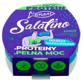 Konserwy i dania rybne - GRAAL Salatino Łosoś z komosą ryżową warzywami i nasionami konopi 160 g - miniaturka - grafika 1