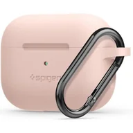 Akcesoria do słuchawek - Apple Spigen Etui Spigen Silicone AirPods Pro, różowe 8809685623977 - miniaturka - grafika 1