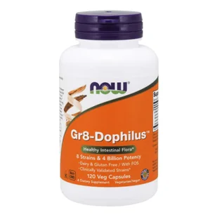 Now Foods NOW Gr8-Dophilus 120vegcaps - Witaminy i minerały - miniaturka - grafika 1