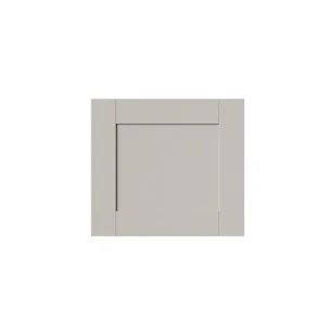Front szafki kuchennej z 2 szufladami GoodHome Ashmead 40 cm beżowy - Fronty meblowe - miniaturka - grafika 1