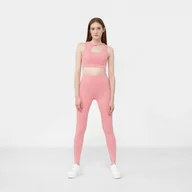 Spodnie sportowe damskie - Damskie legginsy treningowe GUESS EVALYN LEGGING 4/4 - miniaturka - grafika 1