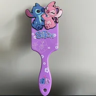 Inne - TEMU Disney Stitch Dot Hairbrush - Duża Wielkość, Trwały Plastik, Zaprojektowany Dla Wszystkich Rodzajów Włosów Z Poduszeczką Masażującą Skórę Głowy, - miniaturka - grafika 1