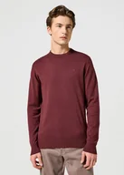 Bluzy męskie - Męska bluza nierozpinana Wrangler KNIT SWEATER XL - miniaturka - grafika 1