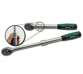 Klucze i nasadki - Honiton Grzechotka teleskopowa 1/2", 72-zęby - miniaturka - grafika 1