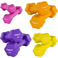 Hantle i ciężarki - MOVIT MOVIT zestaw hantli neoprenowy - 10 kg - miniaturka - grafika 1