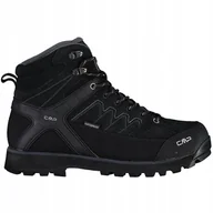 Buty trekkingowe męskie - Buty trekkingowe męskie CMP Moon Mid WP czarne 31Q4797U901 45 - miniaturka - grafika 1