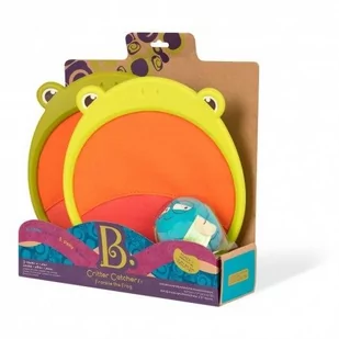 B.Toys, Gra Zręcznościowa Łapki Na Rzep Z Piłką - Żaba - Zabawki i gry sportowe - miniaturka - grafika 1