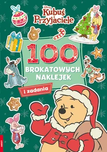 100 brokatowych naklejek. Kubuś i Przyjaciele - Książki edukacyjne - miniaturka - grafika 1