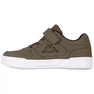 Buty dla dziewczynek - Kappa Unisex Dalton Ice Kids Sneaker buty dziecięce, zielony - 3111 Army Black - 27 EU - miniaturka - grafika 1