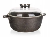 Garnki - GARNEK GRANITE BROWN 6,7 L z Pokrywą i dozownikiem - miniaturka - grafika 1