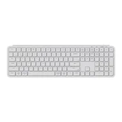 Klawiatury - Keychron B6 PRO niskoprofilowa bezprzewodowa klawiatura mechaniczna - Biała (White) - miniaturka - grafika 1
