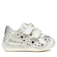 Buty dla dziewczynek - Sneakersy Geox B Tutim B9440B 007BC C0007 Biały - miniaturka - grafika 1
