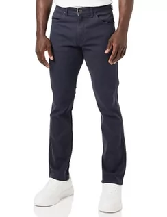 Spodnie męskie - Wrangler Greensboro spodnie męskie, granatowy, 32W / 32L - grafika 1