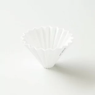 ORIGAMI Ceramiczny Origami Dripper M Biały 99300067 - Zaparzacze i kawiarki - miniaturka - grafika 1