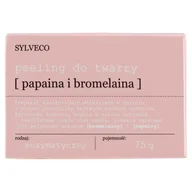 Peelingi i scruby do twarzy - Sylveco Peeling do twarzy papaina i bromelaina 75ml - miniaturka - grafika 1