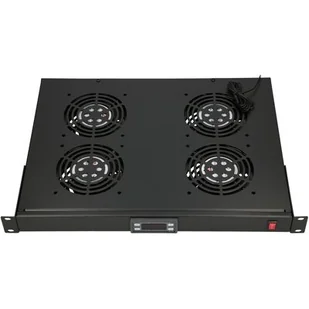 ExtraLink 19&quot RACK MOUNT FAN PANEL 4 FANS EX.14718 - Szafy rack - miniaturka - grafika 1
