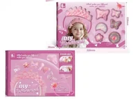 Zabawki kreatywne - Zestaw do robienia opaski do włosów 24el - miniaturka - grafika 1