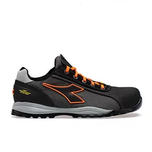 Diadora Glove Tech Low Pro S1p SRA HRO ESD męskie buty do lekkoatletyki, szary - Asphalt Orange Fluo - 42 EU - Obuwie robocze - miniaturka - grafika 1