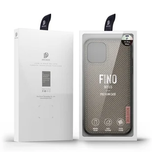 Dux Ducis Fino etui pokrowiec pokryty nylonowym materiałem iPhone 11 Pro Max zielony - Etui i futerały do telefonów - miniaturka - grafika 5