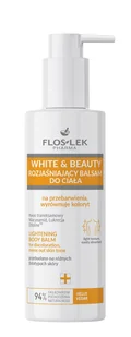 FLOSLEK PHARMA White & Beauty Rozjaśniający Balsam do ciała 175ml - Balsamy i kremy do ciała - miniaturka - grafika 1