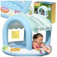 Baseny ogrodowe - Bestway Dmuchany Basenik Dla Dzieci Z Daszkiem K189 - miniaturka - grafika 1