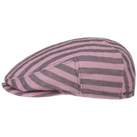 Czapki męskie - Kaszkiet Kent Bold by Stetson, szary i intensywny róż, XXL (62-63 cm) - miniaturka - grafika 1