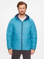 Odzież trekkingowa męska - Columbia Kurtka przejściowa Westridge™ Down Hooded Jacket Niebieski Regular Fit - miniaturka - grafika 1