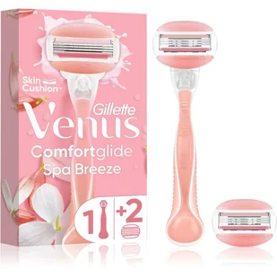 Gillette Venus Comfortglide Breeze Spa - Maszynka do golenia + 2 wkłady - Maszynki do golenia i wkłady - miniaturka - grafika 1