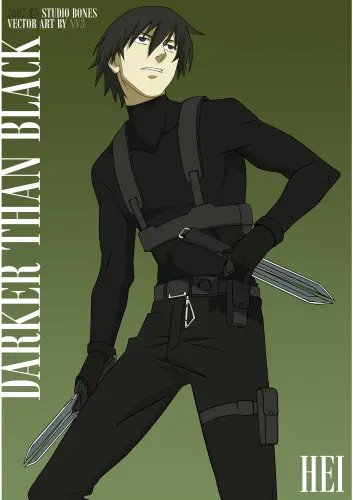 Plakat Anime Darker than Black DTB_037 A2 (custom)