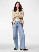 Koszule damskie - Pieces Koszula sztruksowa "Pceffi" w kolorze beżowym - miniaturka - grafika 1